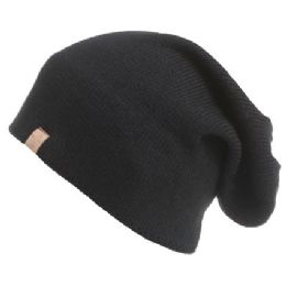 24 Pieces Knit Slouchy Beanies - Fashion Winter Hats