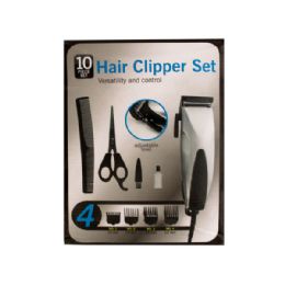 6 Wholesale Hair Clipper Set With Precision Steel Blades