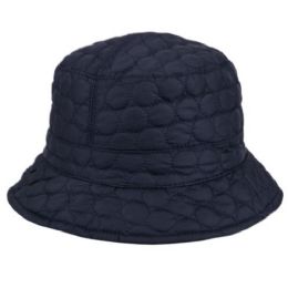 12 Wholesale Quilted Stitch Bucket Hats