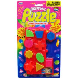 72 Bulk 10 Piece Educational Puzzle Play Set