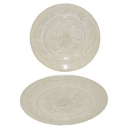 48 Pieces Round Plate 30*30cm - Plastic Bowls and Plates