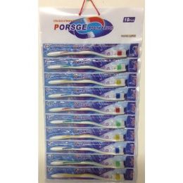 288 Wholesale Flexible Handle Toothbrushes