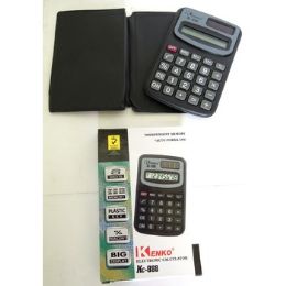96 Pieces Solar Powered Calculator With Battery - Calculators