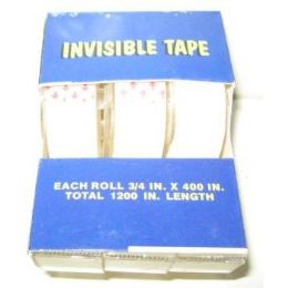 72 Pieces Invisible Clear Tape - Tape