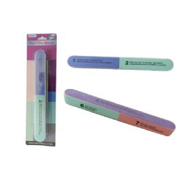 96 Wholesale 7-Step Nail File Buffer Block