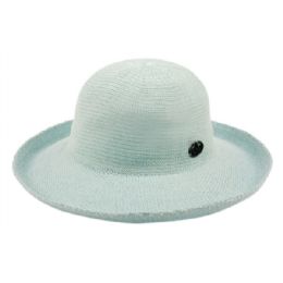 12 Wholesale Wide Brim Sun Bucket Hats In Mint
