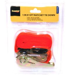 48 Wholesale 1 In X15ft Ratchet Tie Down