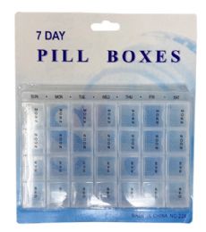 72 Pieces Pill Box - Pill Boxes and Accesories