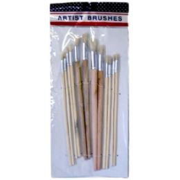 192 Pieces 12pc Paint Brushes - Paint and Supplies