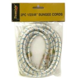 48 Wholesale 2pc .50 X 48 In Bungee Cord