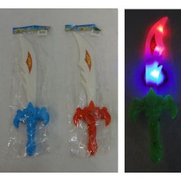 36 Bulk 15.5" Flashing Pirate Sword With Sound Effects