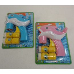 96 Wholesale HanD-Operated Bubble Gun *dolphin