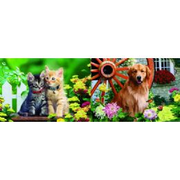 50 Wholesale 3d Picture 86--Retriever/ Two Kittens