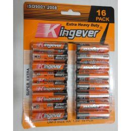 72 Pieces 16pk Aa Batteries [kingever] - Batteries
