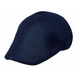 24 Wholesale Mesh Ivy Caps With Elastic Back