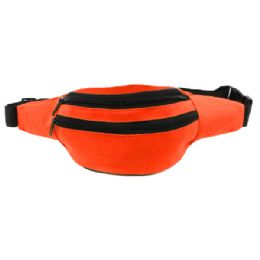 120 Pieces Fabric Fanny Bag With An Adjustable Waist Strap (dimensions: 15 X 5 X 3) - Fanny Pack
