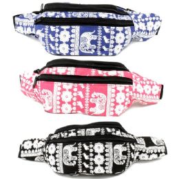 120 Bulk Fabric Fanny Bag With An Adjustable Waist Strap (dimensions: 15 X 5 X 3)