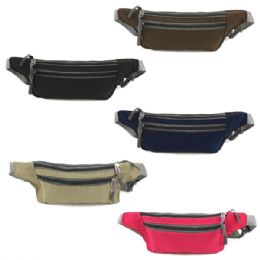 240 Wholesale Fanny Bag In Assorted Colors
