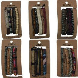480 Wholesale Multi Bracelet Assortment On A Nice Retail Card For Hanging On Display
