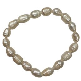 240 Wholesale Simulated Frsh Water Beaded Pearl Bracelet