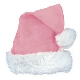12 Units of Santa Hat Pink; One Size Fits Most - Party Hats & Tiara