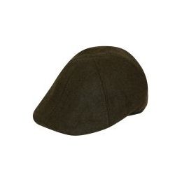 12 Wholesale Wool Blend Ivy Cap In Olive
