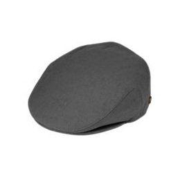 12 Wholesale Wool Blend Ivy Caps In Light Grey