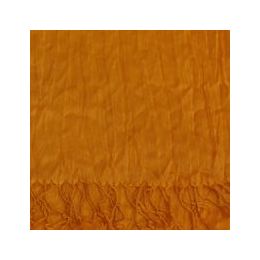 24 Pieces Wrinkle Scarf In Orange - Womens Fashion Scarves