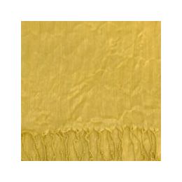 24 Pieces Wrinkle Scarf In Yellow - Womens Fashion Scarves