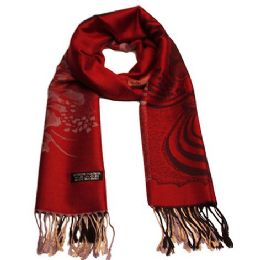 24 Pieces Womens Floral Fashion Scarf - Womens Fashion Scarves