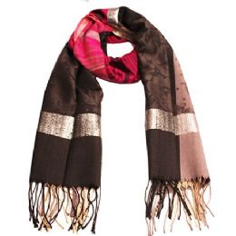 24 Pieces Womens Floral Fashion Scarf - Womens Fashion Scarves
