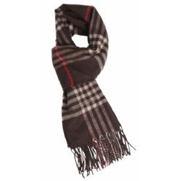 24 of Plaid Cashmere Feeling Scarf