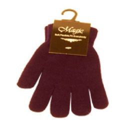 96 Wholesale Magic Stretch Glove Assorted Color