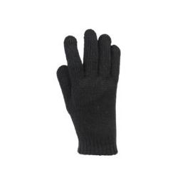 24 Wholesale Ladies Thermal Knitted Glove Black Only