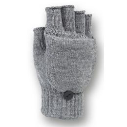 48 Wholesale Fingerless Knit Glove With Flip