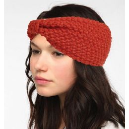 12 Wholesale Knit Turban Style Headband