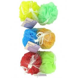 72 Pieces Mesh Body Scrubbers - Loofahs & Scrubbers