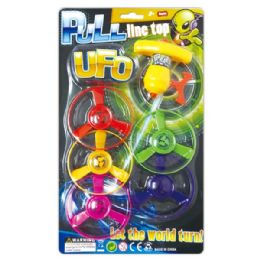 48 Pieces Ufo Pull Line Top - Novelty Toys