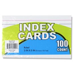 72 of 100 Pack Of Index Cards