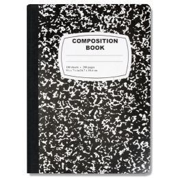 48 Pieces Composition Book - Black Only - Notebooks