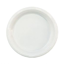72 Wholesale Nine Inch Ten Count Plate White