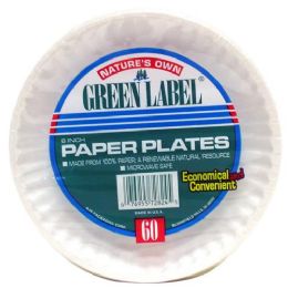100 Wholesale 6"/60 Count Paper Plate