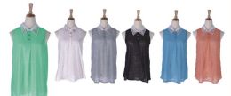 72 of Women's Assorted Color Fashion Tops
