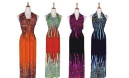 36 Pieces Womens Plus Size Fashion Sun Dresses Assorted Colors And Sizes Summer Dresses - Womens Sundresses & Fashion