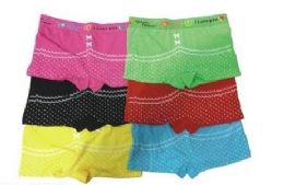 120 Wholesale Women's Cotton Boxer Short Underwear