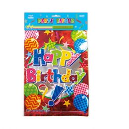 96 Pieces 8 Count Loot Bag B'day 7.5x9.5" - Party Favors