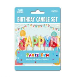 144 Pieces Birthday Candle Letters - Birthday Candles
