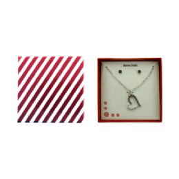 60 Pieces Necklace And Earring Gift Box Set June - Necklace Sets