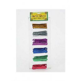 108 Wholesale Metallic Twist Tie