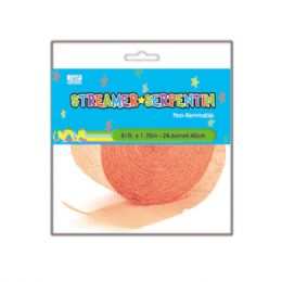 133 Wholesale Crepe Streamer Peach